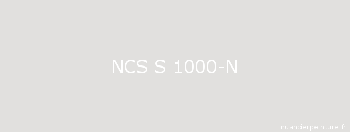 Ncs s 1000 n в интерьере