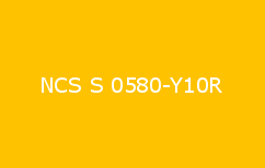 Couleur NCS S 0580-Y