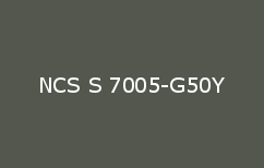 Couleur NCS S 7005-G50Y