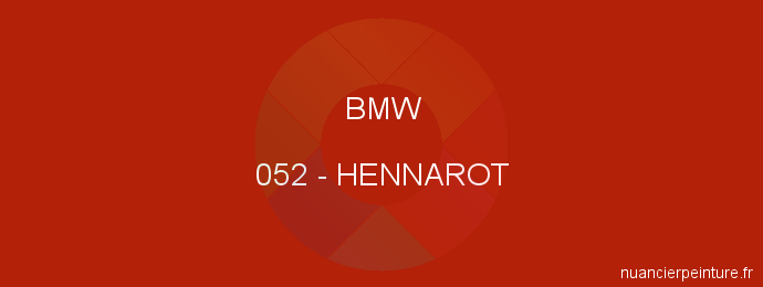 Peinture Bmw 052 Hennarot