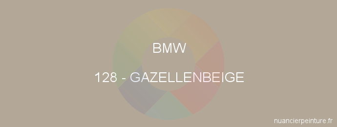 Peinture Bmw 128 Gazellenbeige