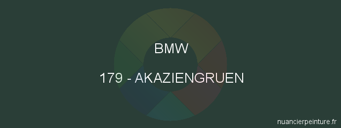 Peinture Bmw 179 Akaziengruen