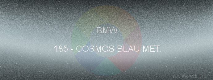 Peinture Bmw 185 Cosmos Blau Met.