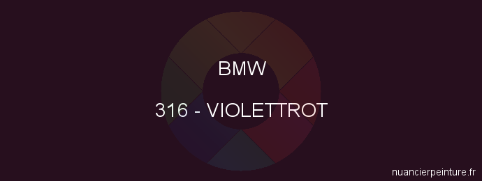 Peinture Bmw 316 Violettrot