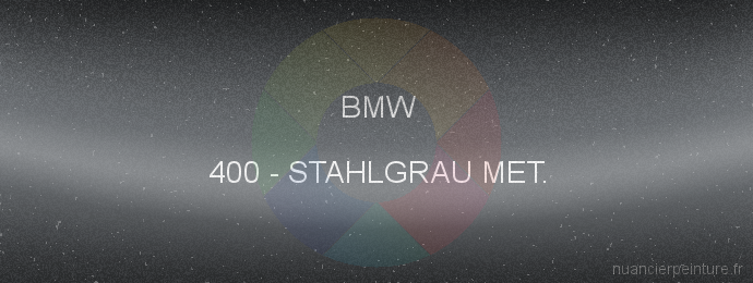 Peinture Bmw 400 Stahlgrau Met.