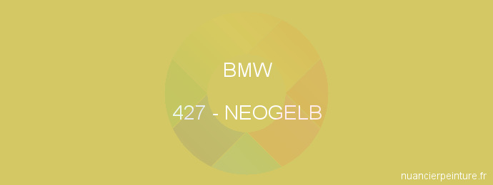 Peinture Bmw 427 Neogelb