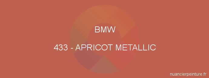 Peinture Bmw 433 Apricot Metallic