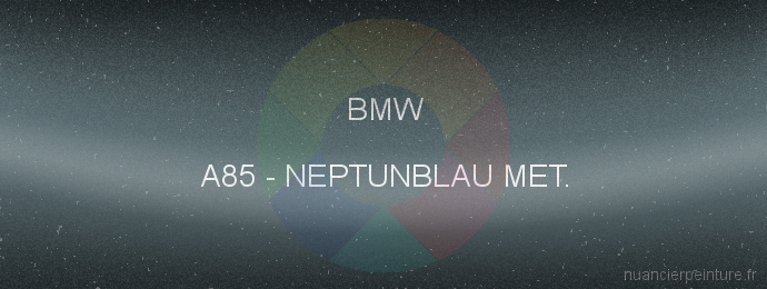 Peinture Bmw A85 Neptunblau Met.