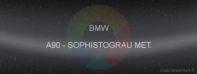 Peinture Bmw A90 Sophistograu Met.