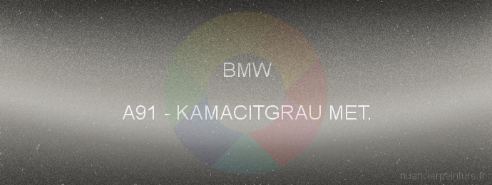 Peinture Bmw A91 Kamacitgrau Met.