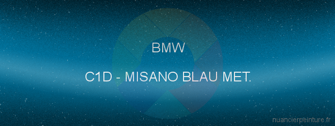 Peinture Bmw C1D Misano Blau Met.