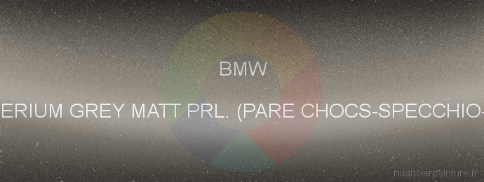 Peinture Bmw C1E Cerium Grey Matt Prl. (pare Chocs-specchio-ruote