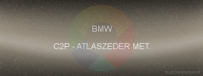 Peinture Bmw C2P Atlaszeder Met.