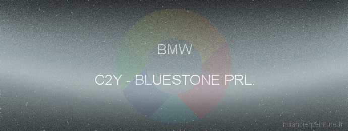 Peinture Bmw C2Y Bluestone Prl.