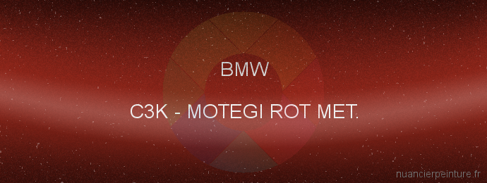 Peinture Bmw C3K Motegi Rot Met.