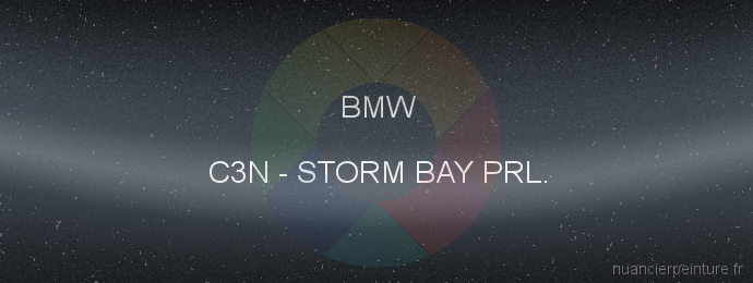 Peinture Bmw C3N Storm Bay Prl.