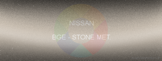 Peinture Nissan BGE Stone Met.