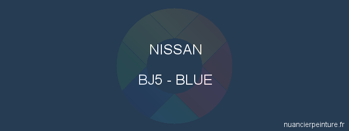 Peinture Nissan BJ5 Blue