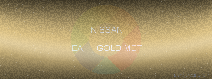 Peinture Nissan EAH Gold Met