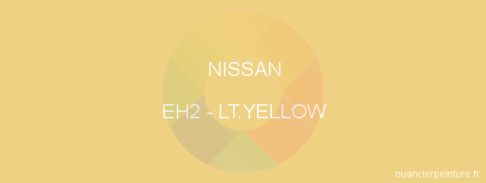 Peinture Nissan EH2 Lt.yellow