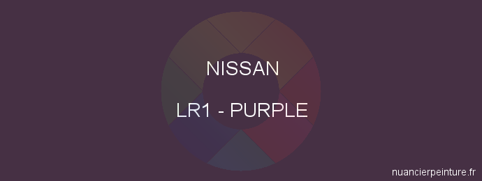 Peinture Nissan LR1 Purple