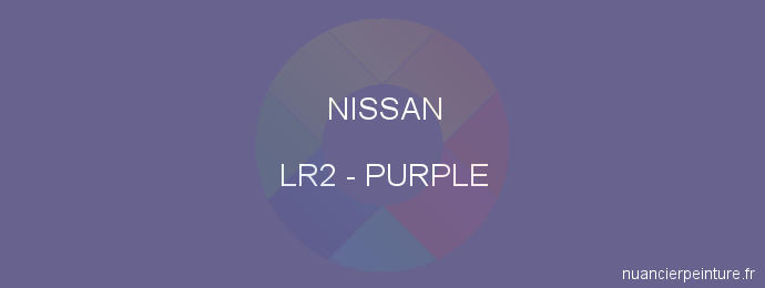 Peinture Nissan LR2 Purple