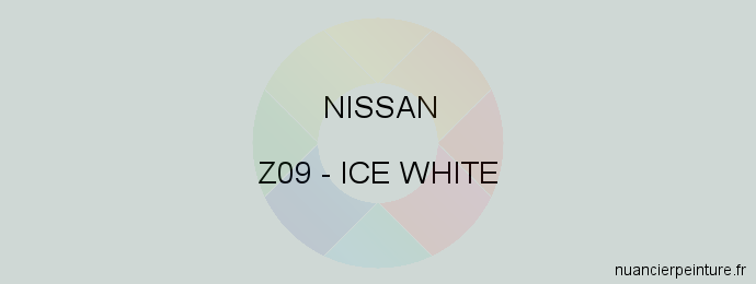 Peinture Nissan Z09 Ice White