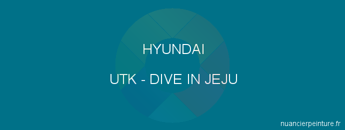 Peinture Hyundai UTK Dive In Jeju