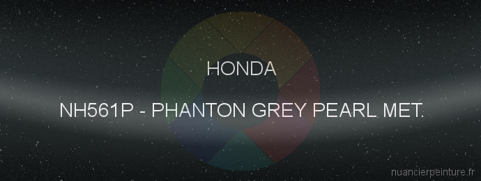 Peinture Honda NH561P Phanton Grey Pearl Met.