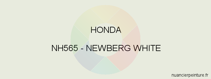 Peinture Honda NH565 Newberg White