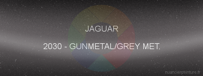 Peinture Jaguar 2030 Gunmetal/grey Met.