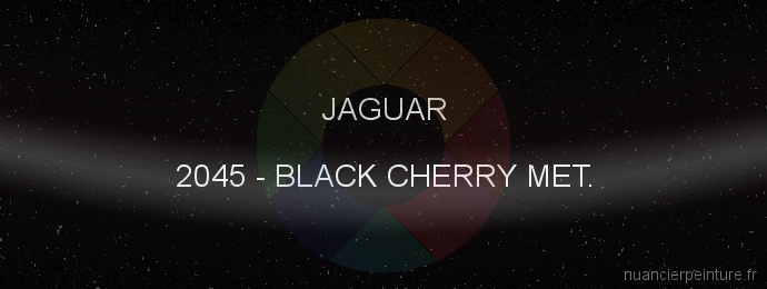 Peinture Jaguar 2045 Black Cherry Met.