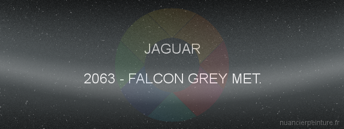 Peinture Jaguar 2063 Falcon Grey Met.