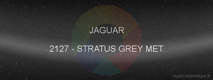 Peinture Jaguar 2127 Stratus Grey Met.