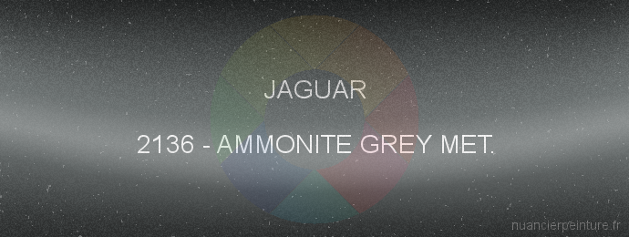 Peinture Jaguar 2136 Ammonite Grey Met.