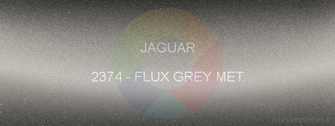Peinture Jaguar 2374 Flux Grey Met.