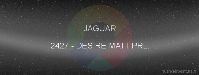 Peinture Jaguar 2427 Desire Matt Prl.