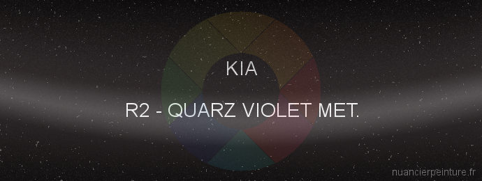 Peinture Kia R2 Quarz Violet Met.