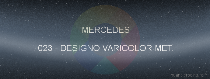 Peinture Mercedes 023 Designo Varicolor Met.