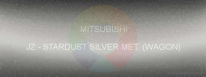 Peinture Mitsubishi JZ Stardust Silver Met. (wagon)