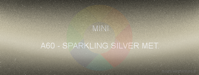 Peinture Mini A60 Sparkling Silver Met.