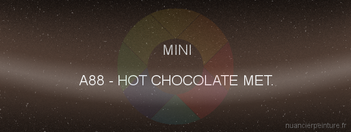 Peinture Mini A88 Hot Chocolate Met.