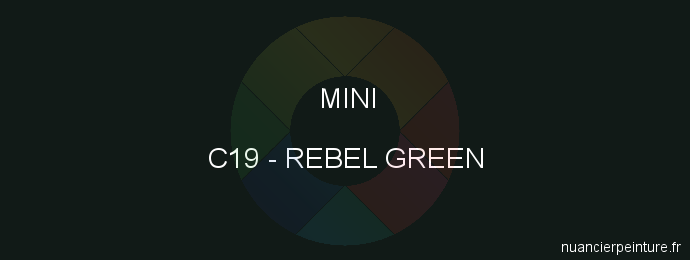 Peinture Mini C19 Rebel Green