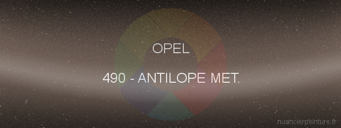 Peinture Opel 490 Antilope Met.