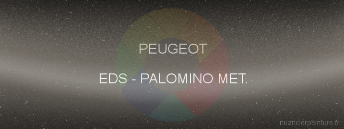 Peinture Peugeot EDS Palomino Met.