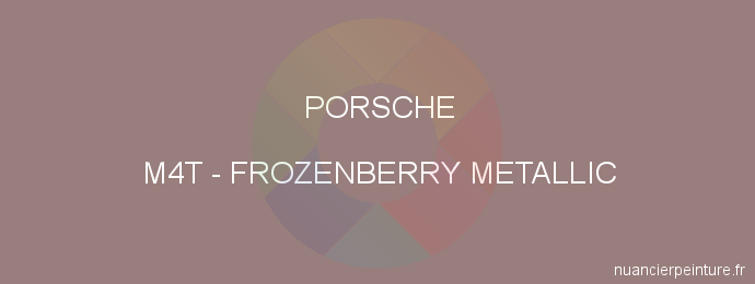 Peinture Porsche M4T Frozen Berry Metallic