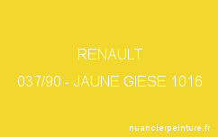 Renault Kangoo 2 (2009) - Couleurs et code peinture