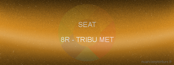 Peinture Seat 8R Tribu Met