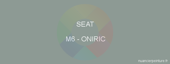 Peinture Seat M6 Oniric