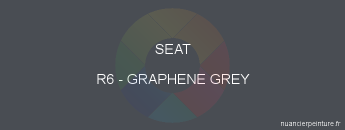 Peinture Seat R6 Graphene Grey